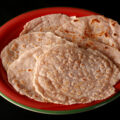 A plate piled with AIP cassava flour tortillas.
